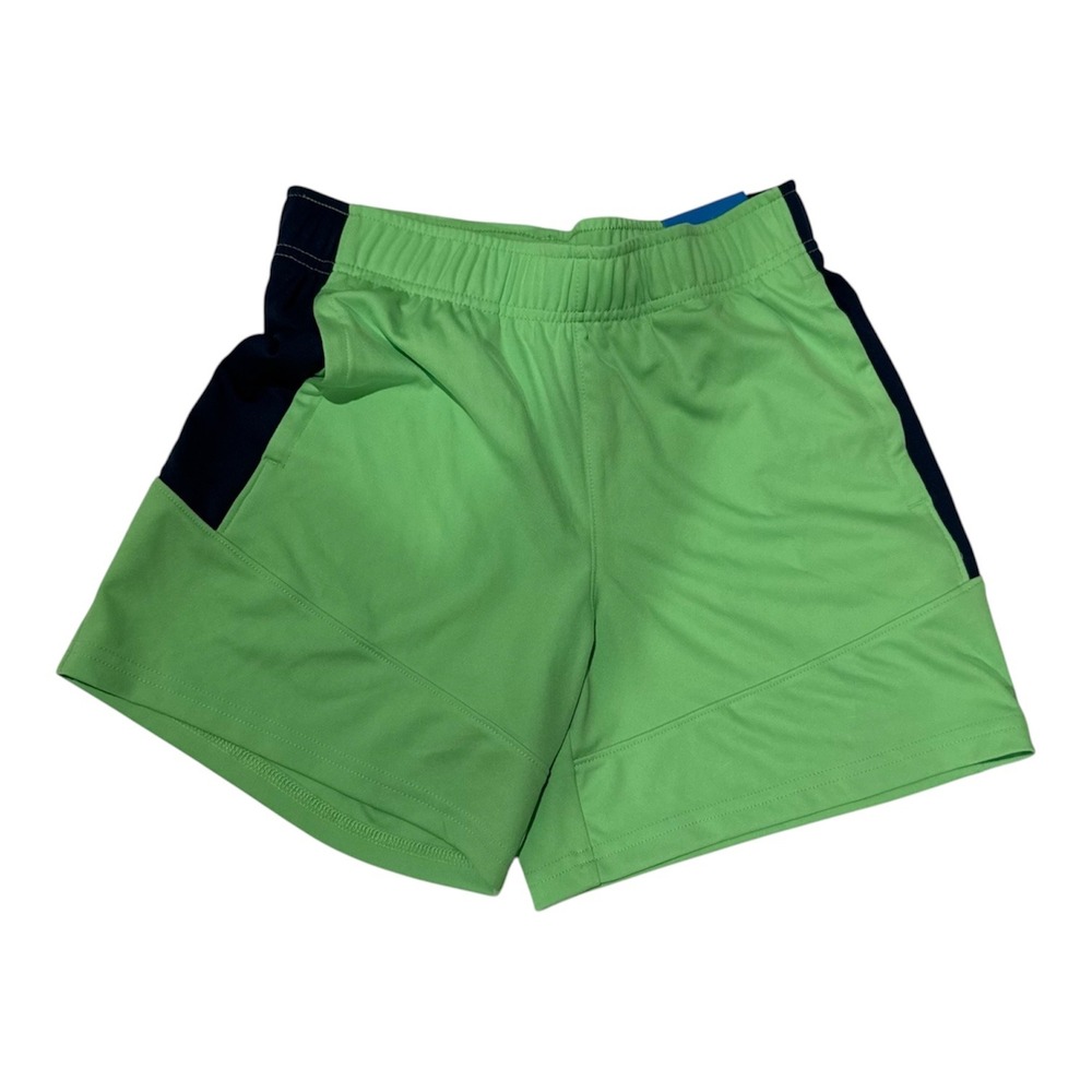 DSG Boys Knit Performance Shorts Hyper Lime Uni Navy Size Small NWT CKP10918VN